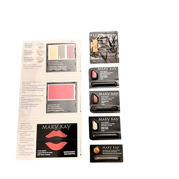 Mary Kay Lot Assorted Samples New & Discontinued Colors‎ Single Use Travel #121 - Picture 1 of 12